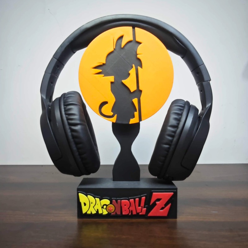 Anime Dragon Ball Z Figure Gok - огляд і ціна Headphone Stand Desk