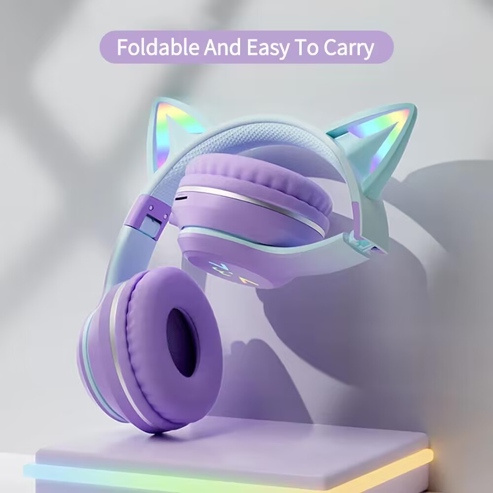 RGB Glow Earphones Wireless Ea - огляд і ціна Gaming Headset Rgb