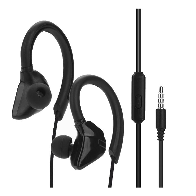 Sports Earbuds Wired with Micr - огляд і ціна Sports Earphone Hook