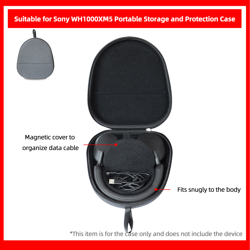 Hard Carrying Case Shockproof  - огляд і ціна Sony Headphone Wh-1000Xm5